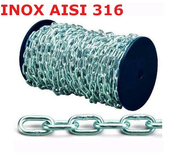 CATENA GENOVESE INOX AISI 316 N° 10 Ø 1,5 MM, BOBINA - Ferramenta online -  Commerciale Alfa tools